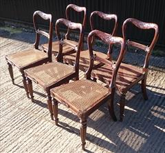 6 Antique Gillows Dining Chairs 11.JPG